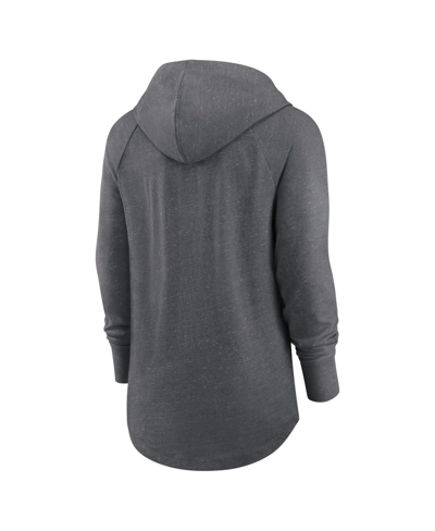 Nike Women's Team (nfl Arizona Cardinals) Pullover Hoodie In Heather Charcoal
