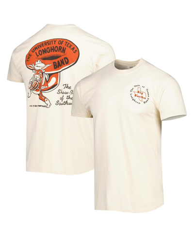 Image One Cream Texas Longhorns Hyperlocal T-shirt In Cream