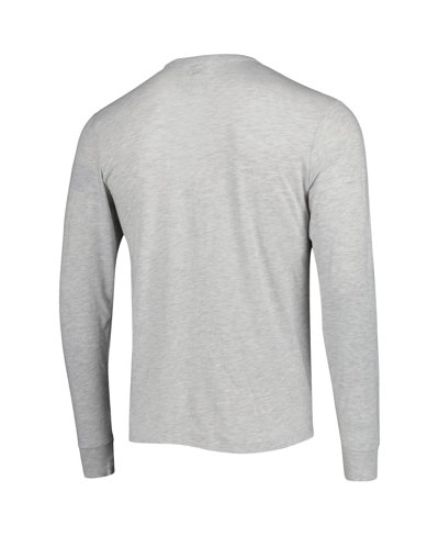 Shop 47 Brand Men's ' Heathered Gray Jacksonville Jaguars Dozer Franklin Long Sleeve T-shirt