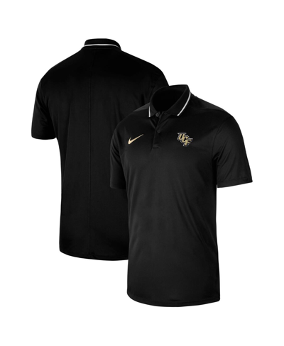 Shop Nike Men's  Black Ucf Knights 2023 Sideline Coaches Performance Polo Shirt