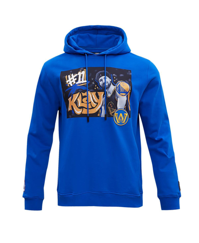 Shop Pro Standard Men's  Klay Thompson Royal Golden State Warriors Player Yearbook Pullover Hoodie
