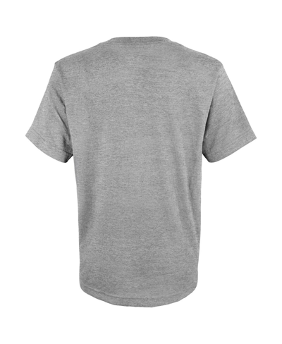 Fanatics Toddler Boys And Girls  Branded Heather Gray Texas Rangers 2023 World Series Champions Locke In Heather Gray
