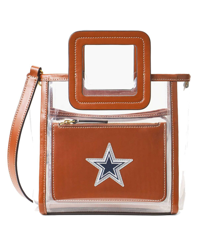 Shop Staud Women's  Dallas Cowboys Clear Mini Shirley Bag
