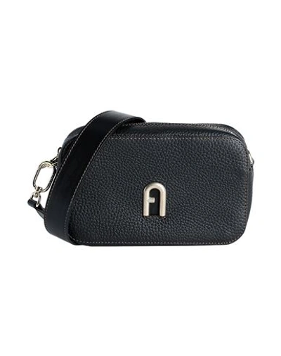 Shop Furla Primula Mini Crossbody Woman Cross-body Bag Black Size - Calfskin