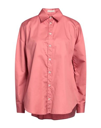 Shop Camicettasnob Woman Shirt Pastel Pink Size 10 Cotton