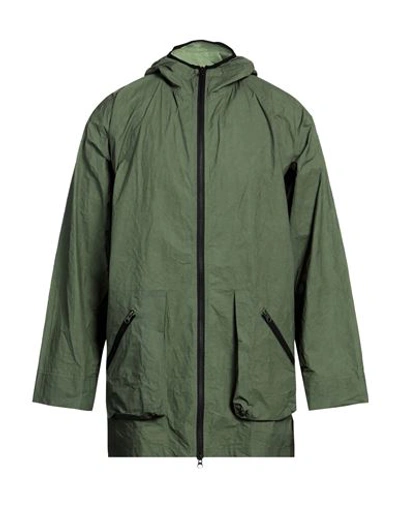Shop Bjanko Man Jacket Military Green Size Xl Tyvek