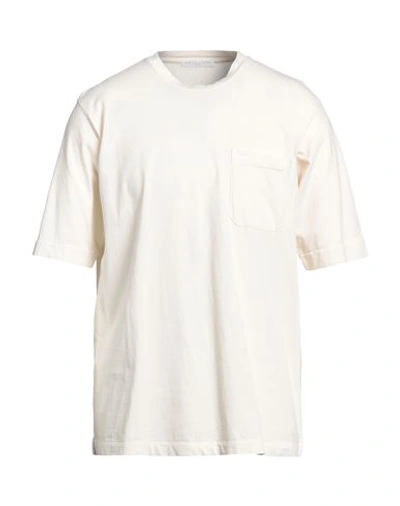 Shop Daniele Fiesoli Man T-shirt Ivory Size Xxl Cotton In White