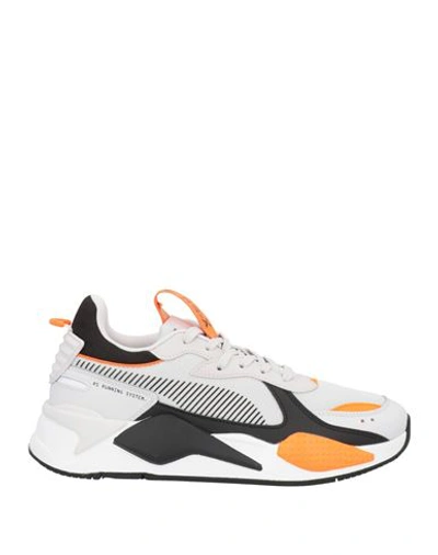 Shop Puma Man Sneakers Orange Size 9 Textile Fibers