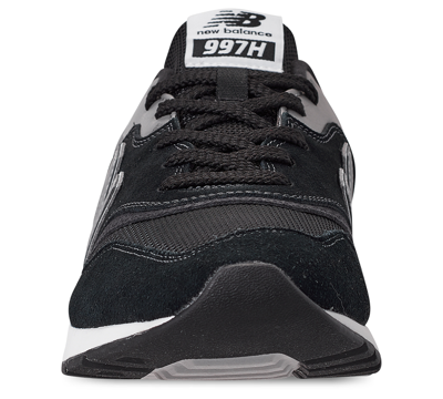 New Balance Men's 997 Casual Sneakers From Finish Line In Black,silver