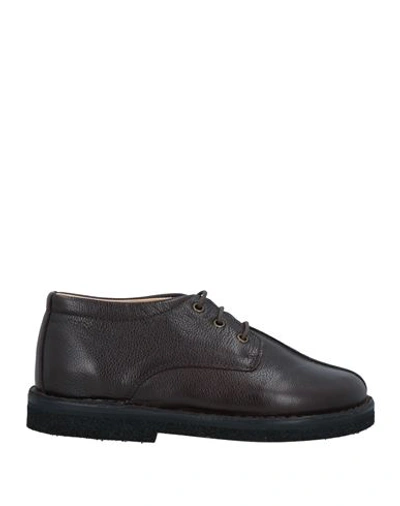 Shop Astorflex Woman Lace-up Shoes Black Size 8 Leather