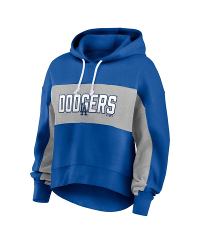Shop Profile Women's  Royal Los Angeles Dodgers Plus Size Pullover Hoodie