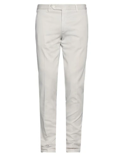 Shop Rotasport Man Pants Light Grey Size 38 Cotton, Elastane