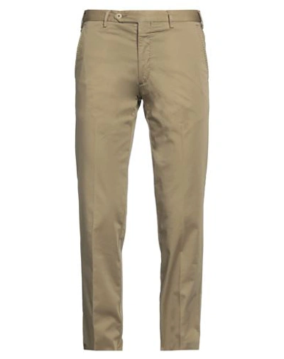 Shop Rotasport Man Pants Military Green Size 32 Cotton, Elastane