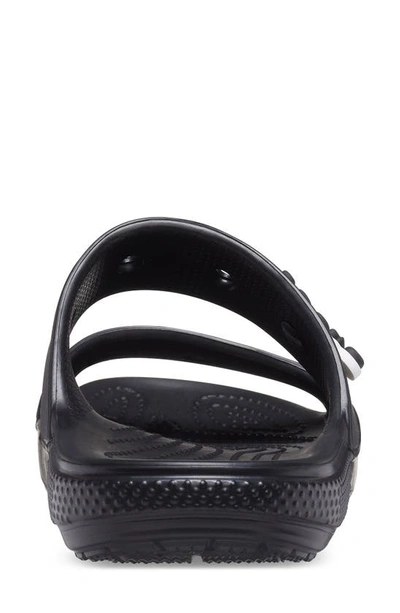 Shop Crocs Classic  Sandal In Black/ Black