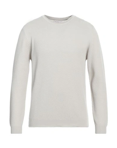 Shop Bellwood Man Sweater Light Grey Size 42 Merino Wool