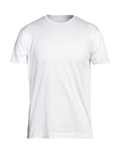 Shop Daniele Fiesoli Man T-shirt White Size Xl Cotton