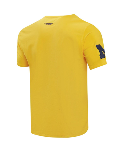 Shop Pro Standard Men's  Maize Michigan Wolverines Classic T-shirt