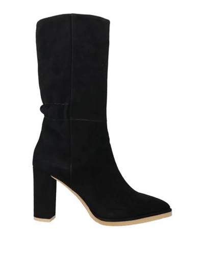 Shop Lola Cruz Woman Ankle Boots Black Size 8 Soft Leather