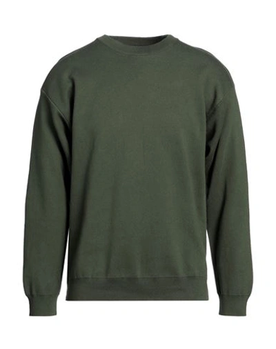 Shop Daniele Fiesoli Man Sweater Green Size Xxl Cotton