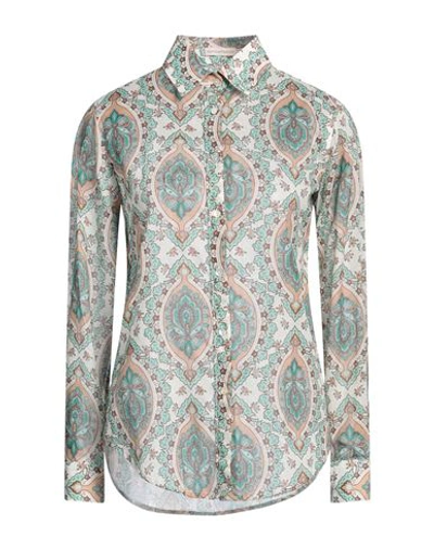 Camicettasnob Woman Shirt Beige Size 12 Cotton In Beige