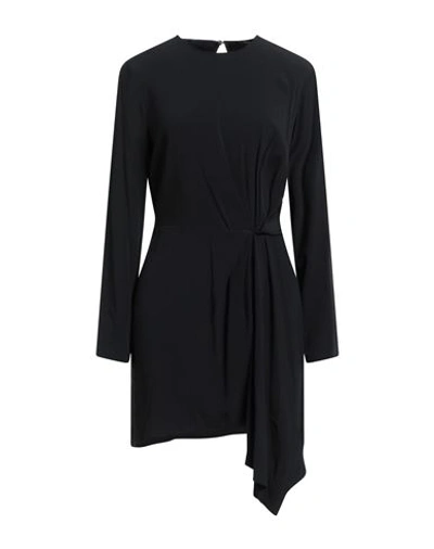 Shop Tessa . Woman Mini Dress Black Size 6 Viscose, Elastane