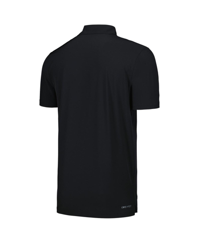 Shop Nike Men's  Black Wake Forest Demon Deacons Sideline Polo Shirt