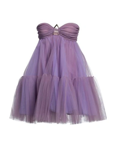 Shop Aniye By Woman Mini Dress Mauve Size 8 Polyamide In Purple