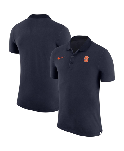 Shop Nike Men's  Navy Syracuse Orange Sideline Polo Shirt