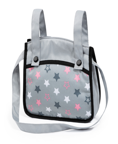 Shop Bayer Design Dolls Grey, Pink, Stars Pram Xeo In Multi