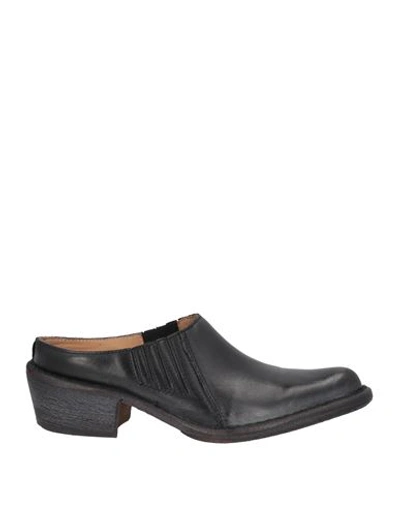 Shop Moma Woman Mules & Clogs Black Size 7 Leather
