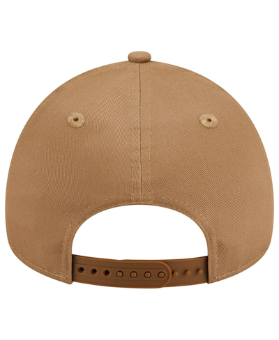 New Era Khaki Houston Astros A-frame 9forty Adjustable Hat In Khaki