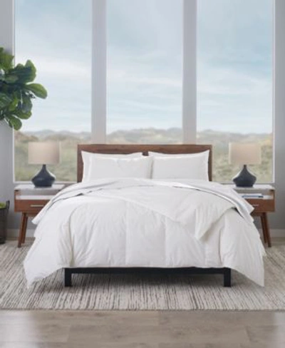 Ella Jayne Luxury White Down 2 Piece Comforter And Featherbed Bundle, California King In White