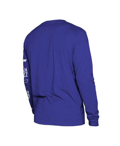 Shop New Era Men's  Purple Utah Jazz 2023/24 City Edition Long Sleeve T-shirt