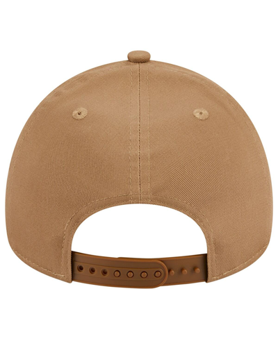 New Era Men's  Khaki Oakland Athletics A-frame 9forty Adjustable Hat In Khaki