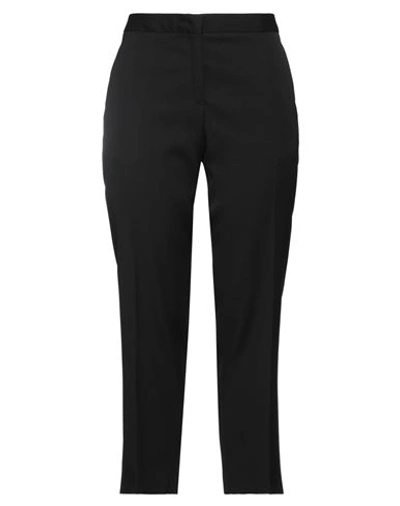 Shop Jil Sander Woman Pants Black Size 10 Virgin Wool
