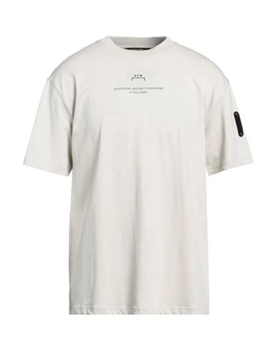 Shop A-cold-wall* Man T-shirt Light Grey Size Xl Cotton