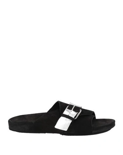 Shop Moma Woman Sandals Black Size 8.5 Leather