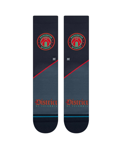 Shop Stance Men's And Women's  Washington Wizards 2023/24 City Edition Crew Socks In Black