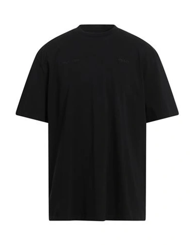 Shop Preach Man T-shirt Black Size S Cotton