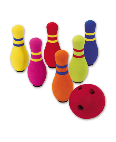Shop Masterpieces Puzzles Fundamental Toys Six Pin Bowling Set In Misc