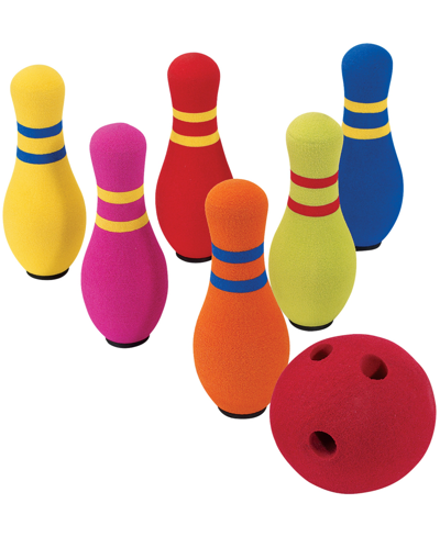 Shop Masterpieces Puzzles Fundamental Toys Six Pin Bowling Set In Misc