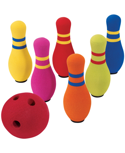 Shop Masterpieces Puzzles Fundamental Toys Six Pin Bowling Set In Misc