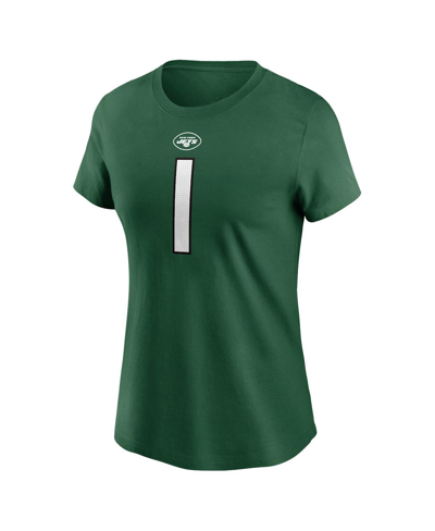 Shop Nike Women's  Sauce Gardner Green New York Jets Player Name And Number T-shirt