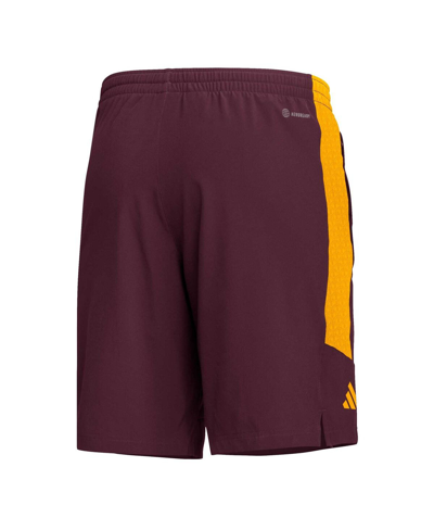 Shop Adidas Originals Men's Adidas Maroon Arizona State Sun Devils Aeroready Shorts