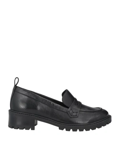 Shop Schutz Woman Loafers Black Size 7 Soft Leather