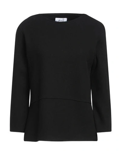 Shop Niū Woman Sweater Black Size S Virgin Wool, Polyamide