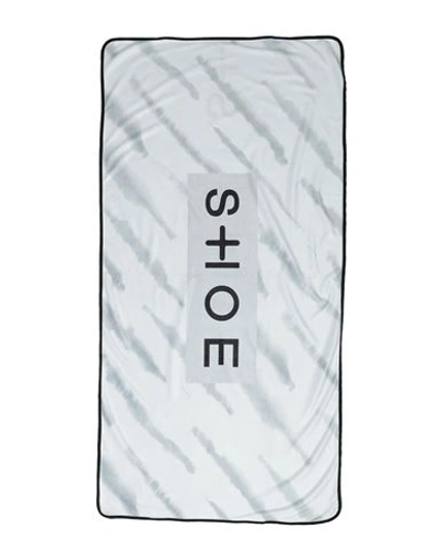 Shop Shoe® Shoe Beach Towel Off White Size - Polyester, Polyamide