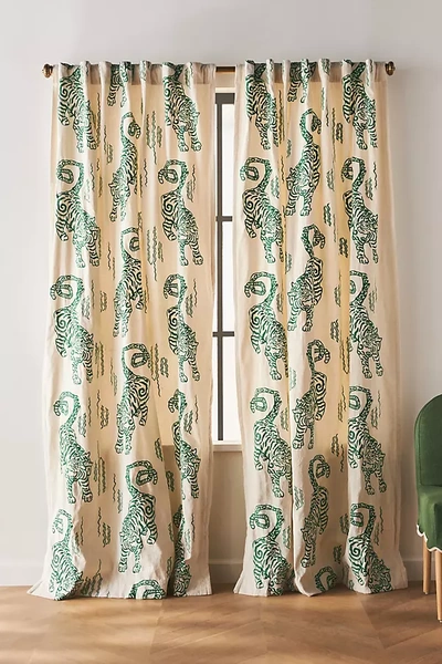 Shop Anthropologie Embroidered Flemming Curtain