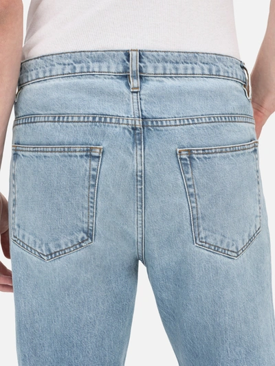 Shop Frame The Straight Jeans In Blue