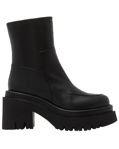 Shop Paloma Barceló Paloma Barcelo France Leather Boot In Black